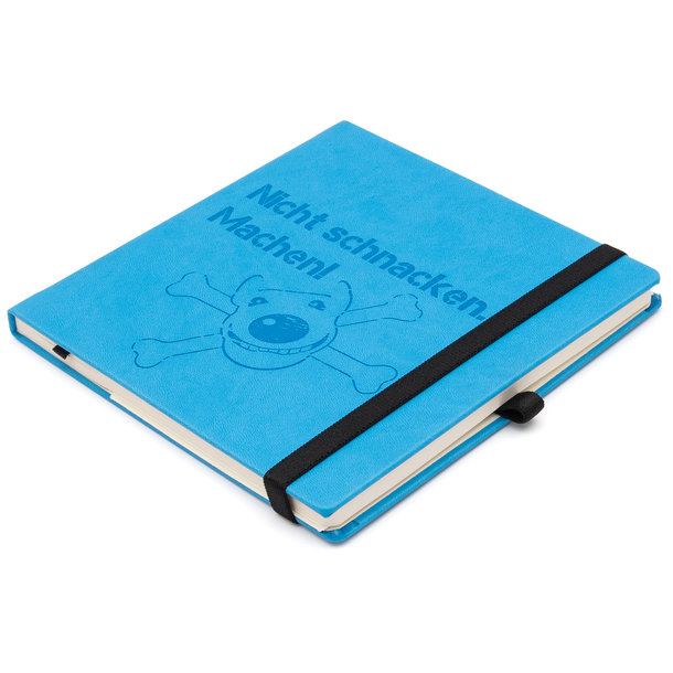 App-Notizbuch, blau